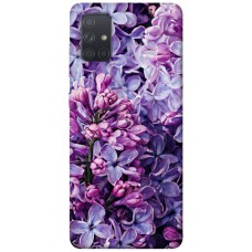 TPU чехол Demsky Violet blossoms для Samsung Galaxy A71