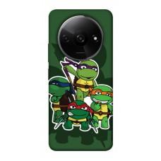 TPU чехол Demsky Green turtles для Xiaomi Redmi A3