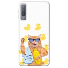 TPU чохол Demsky Fantasy Fauna 7 для Samsung A750 Galaxy A7 (2018)