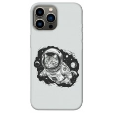 TPU чехол Demsky Кіт космонавт для Apple iPhone 12 Pro Max (6.7")