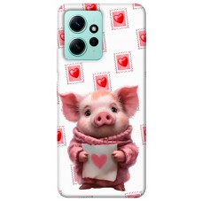 TPU чохол Demsky Animals love 6 для Xiaomi Redmi Note 12 4G