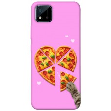 TPU чехол Demsky Pizza Love для Realme C11 (2021)