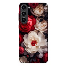 TPU чехол Demsky Velvet roses для Samsung Galaxy S23