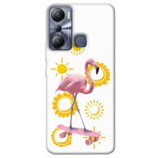 TPU чехол Demsky Fantasy Fauna 4 для Infinix Hot 20i