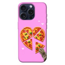 TPU чохол Demsky Pizza Love для Apple iPhone 15 Pro (6.1")