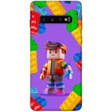 TPU чохол Demsky Colorful constructor для Samsung Galaxy S10