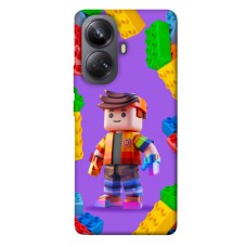 TPU чохол Demsky Colorful constructor для Realme 10 Pro+