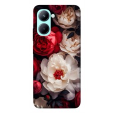 TPU чехол Demsky Velvet roses для Realme C33