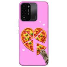 TPU чохол Demsky Pizza Love для TECNO Spark 8C