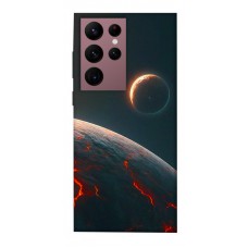 TPU чехол Demsky Lava planet для Samsung Galaxy S22 Ultra