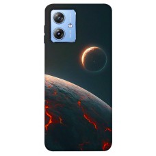 TPU чехол Demsky Lava planet для Motorola Moto G84