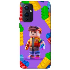 TPU чехол Demsky Colorful constructor для OnePlus 9