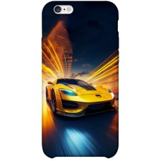 TPU чохол Demsky Yellow Porsche для Apple iPhone 6/6s plus (5.5")