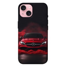 TPU чохол Demsky Red Mercedes для Apple iPhone 15 (6.1")