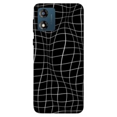 TPU чохол Demsky Warped grid для Motorola Moto E13