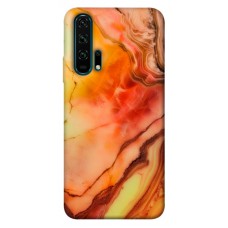 TPU чохол Demsky Червоний корал мармур для Huawei Honor 20 Pro