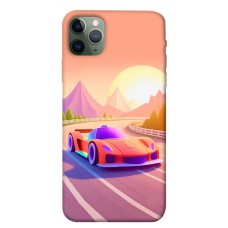 TPU чехол Demsky Машинка на заході сонця для Apple iPhone 11 Pro Max (6.5")