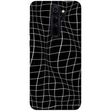 TPU чохол Demsky Warped grid для Xiaomi Redmi Note 8 Pro