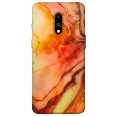 TPU чохол Demsky Червоний корал мармур для OnePlus 7