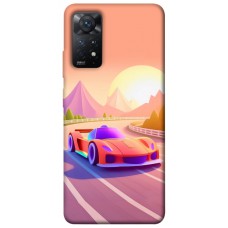 TPU чехол Demsky Машинка на заході сонця для Xiaomi Redmi Note 11 Pro 4G/5G