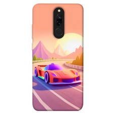 TPU чохол Demsky Машинка на заході сонця для Xiaomi Redmi 8