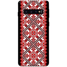 TPU чохол Demsky Вишиванка 6 для Samsung Galaxy S10