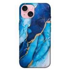 TPU чохол Demsky Blue marble для Apple iPhone 15 (6.1")