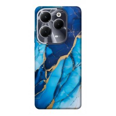 TPU чохол Demsky Blue marble для Infinix Hot 40