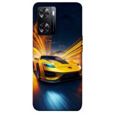 TPU чохол Demsky Yellow Porsche для Oppo A57s