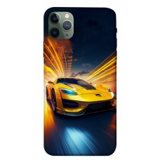 TPU чохол Demsky Yellow Porsche для Apple iPhone 11 Pro Max (6.5")