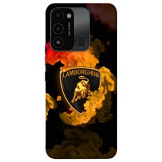 TPU чохол Demsky Lamborghini logo для TECNO Spark 8C