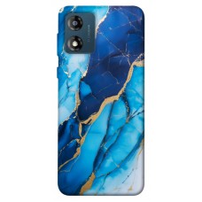 TPU чохол Demsky Blue marble для Motorola Moto E13