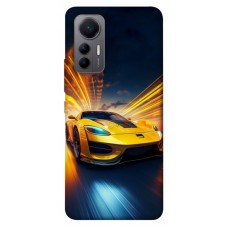 TPU чохол Demsky Yellow Porsche для Xiaomi 12 Lite