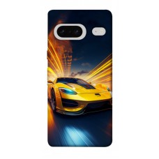 TPU чохол Demsky Yellow Porsche для Google Pixel 7