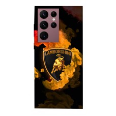 TPU чохол Demsky Lamborghini logo для Samsung Galaxy S22 Ultra