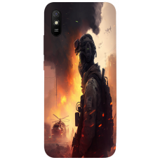 TPU чохол Demsky Солдат (Soldier) для Xiaomi Redmi 9A