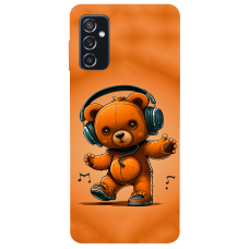 TPU чехол Demsky ведмежа меломан (bear listening music) для Samsung Galaxy M52