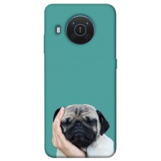 TPU чехол Demsky Спящий мопс для Nokia X10 / X20