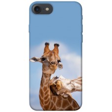 TPU чохол Demsky Милые жирафы для Apple iPhone 7 / 8 (4.7")