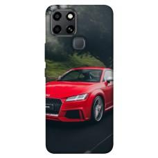 TPU чехол Demsky Red Audi для Infinix Smart 6