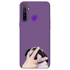 TPU чохол Demsky Мопс для Realme 5