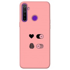 TPU чехол Demsky On off для Realme 5