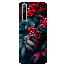 TPU чехол Demsky Red berry для Realme 6