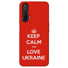 TPU чехол Demsky Keep calm and love Ukraine для Realme X3 SuperZoom