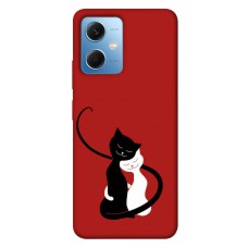 TPU чохол Demsky Влюбленные коты для Xiaomi Poco X5 5G