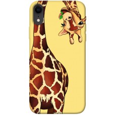 TPU чохол Demsky Cool giraffe для Apple iPhone XR (6.1")