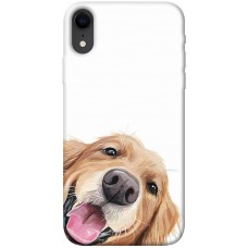 TPU чохол Demsky Funny dog для Apple iPhone XR (6.1")