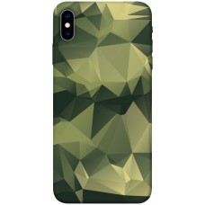 TPU чохол Demsky Треугольный камуфляж 2 для Apple iPhone X (5.8")