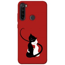 TPU чохол Demsky Влюбленные коты для Xiaomi Redmi Note 8T