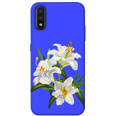 TPU чехол Demsky Three lilies для Samsung Galaxy A01